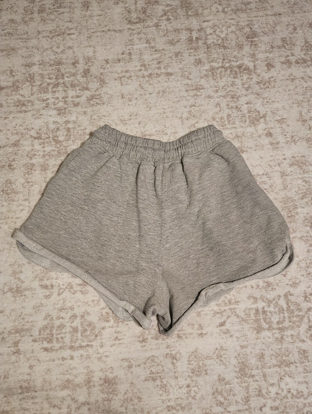 Missguided Light Gray Drawstring Shorts - Picture 4 of 4